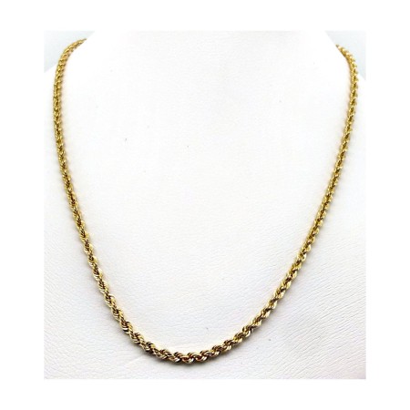 Cadena cordon de oro 18k